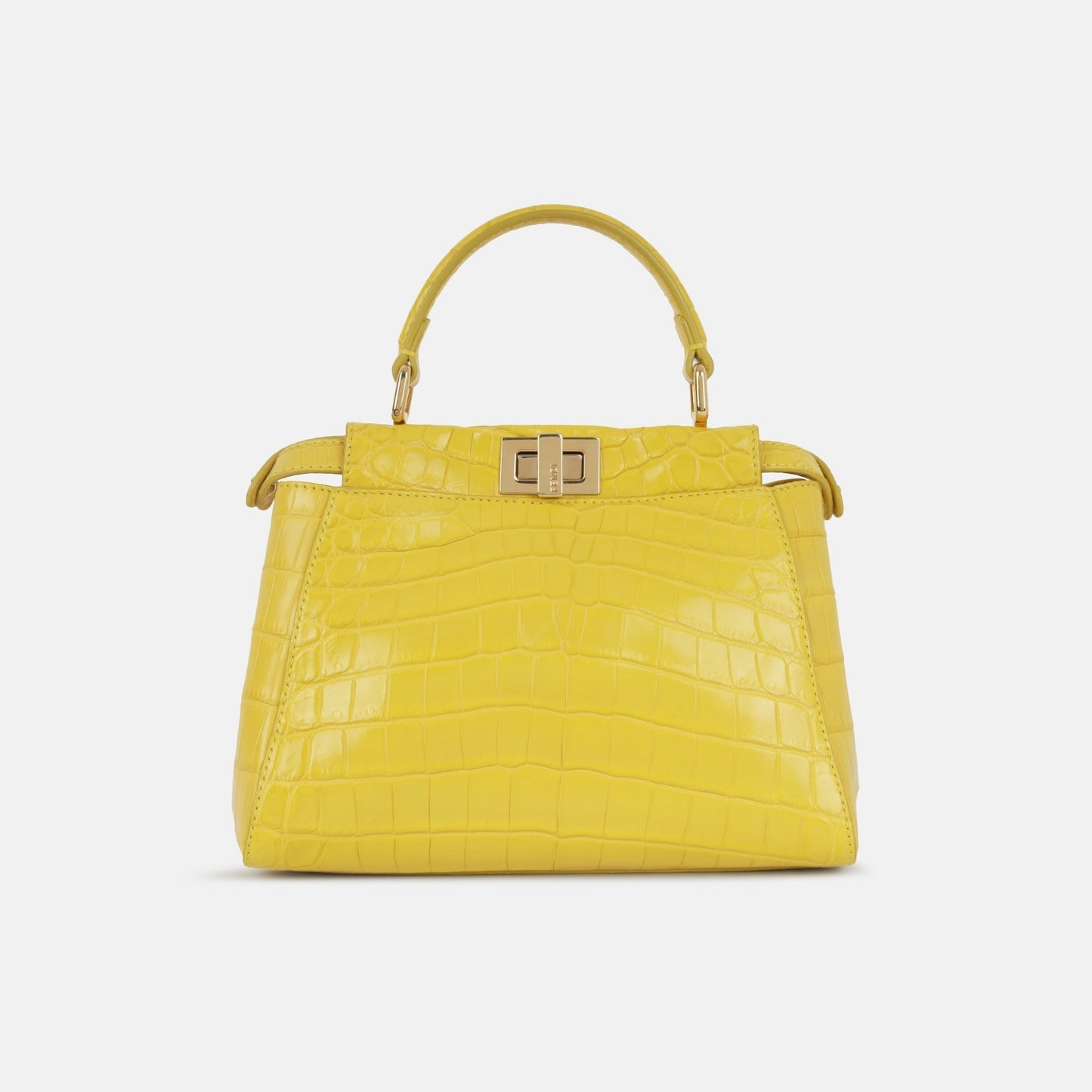 Fendi Fendi - Mini Peekaboo - Black Lambskin GHW - Pre-Loved