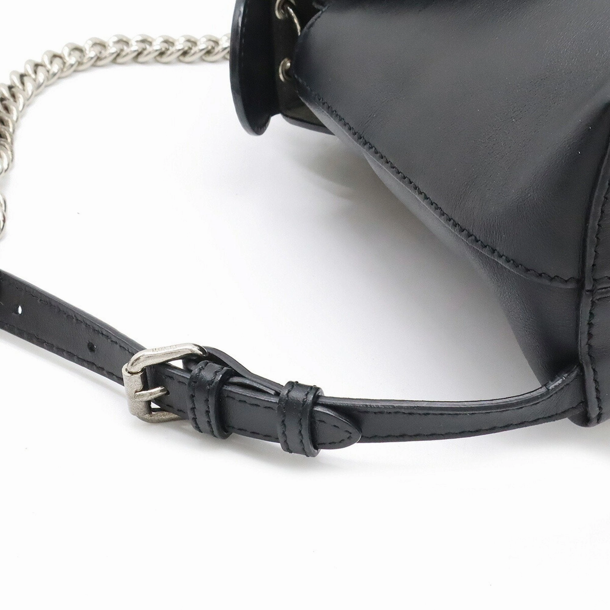 Fendi Leather Backpack Shoulder Bag (Pre-Owned)
