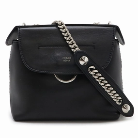 Fendi Leather Backpack Shoulder Bag (Pre-Owned)