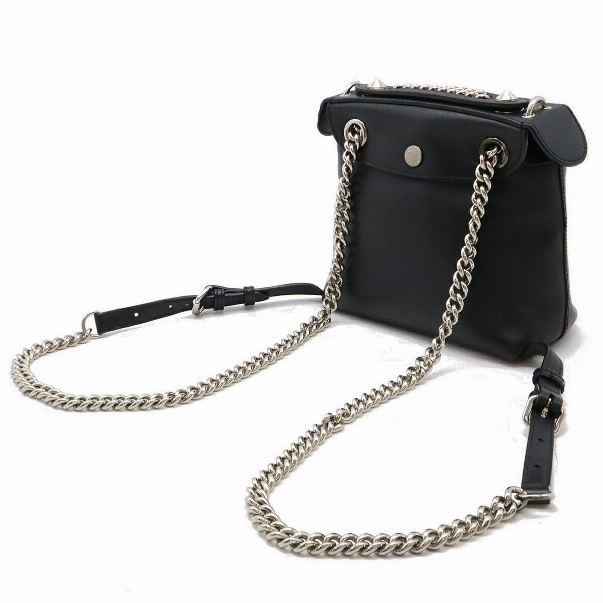 Fendi Leather Backpack Shoulder Bag (Pre-Owned)