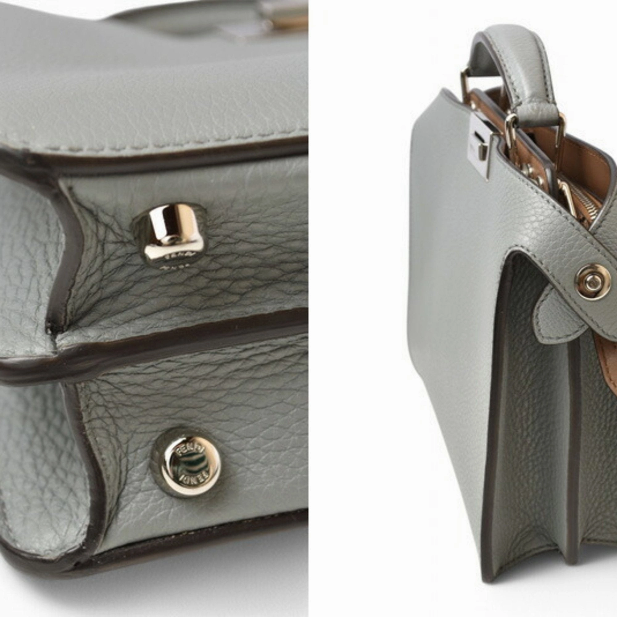 Fendi  Leather Handbag (Pre-Owned)