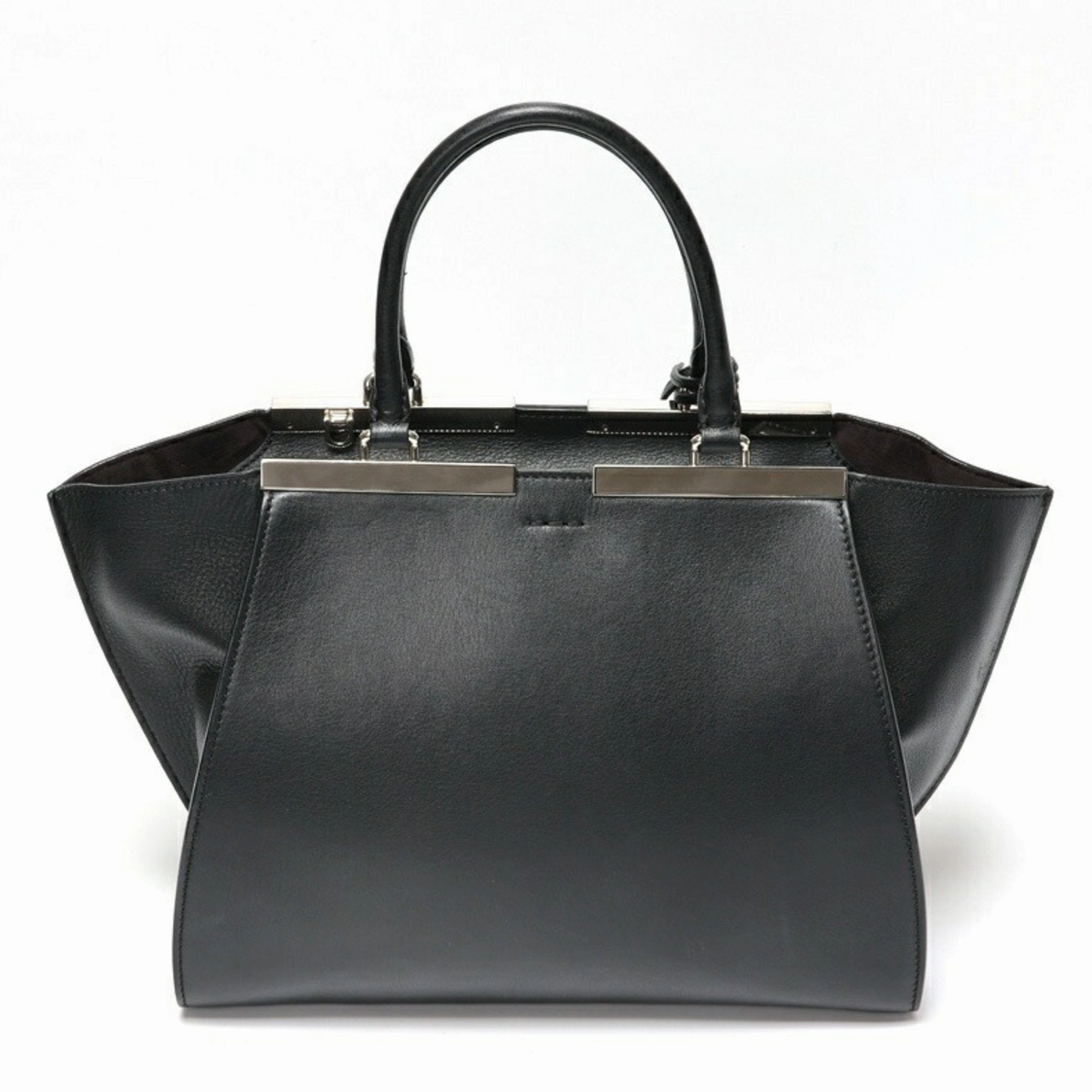 Fendi Leather Handbag Shoulder Bag (Pre-Owned)