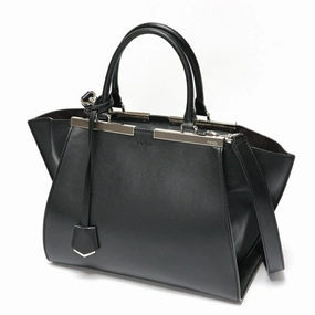 Fendi Leather Handbag Shoulder Bag (Pre-Owned)