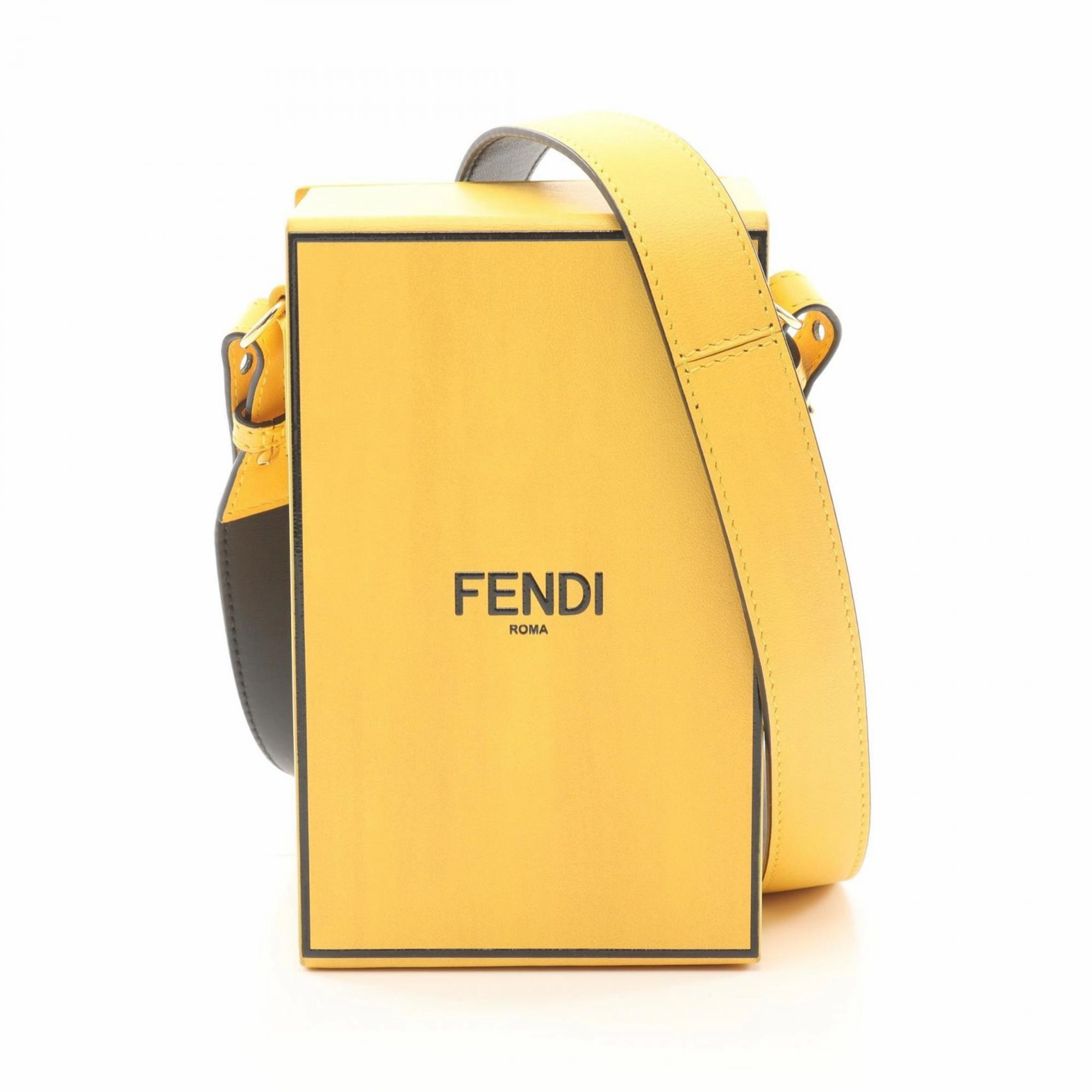 Fendi Leather Shoulder Bag (Pre-Owned)