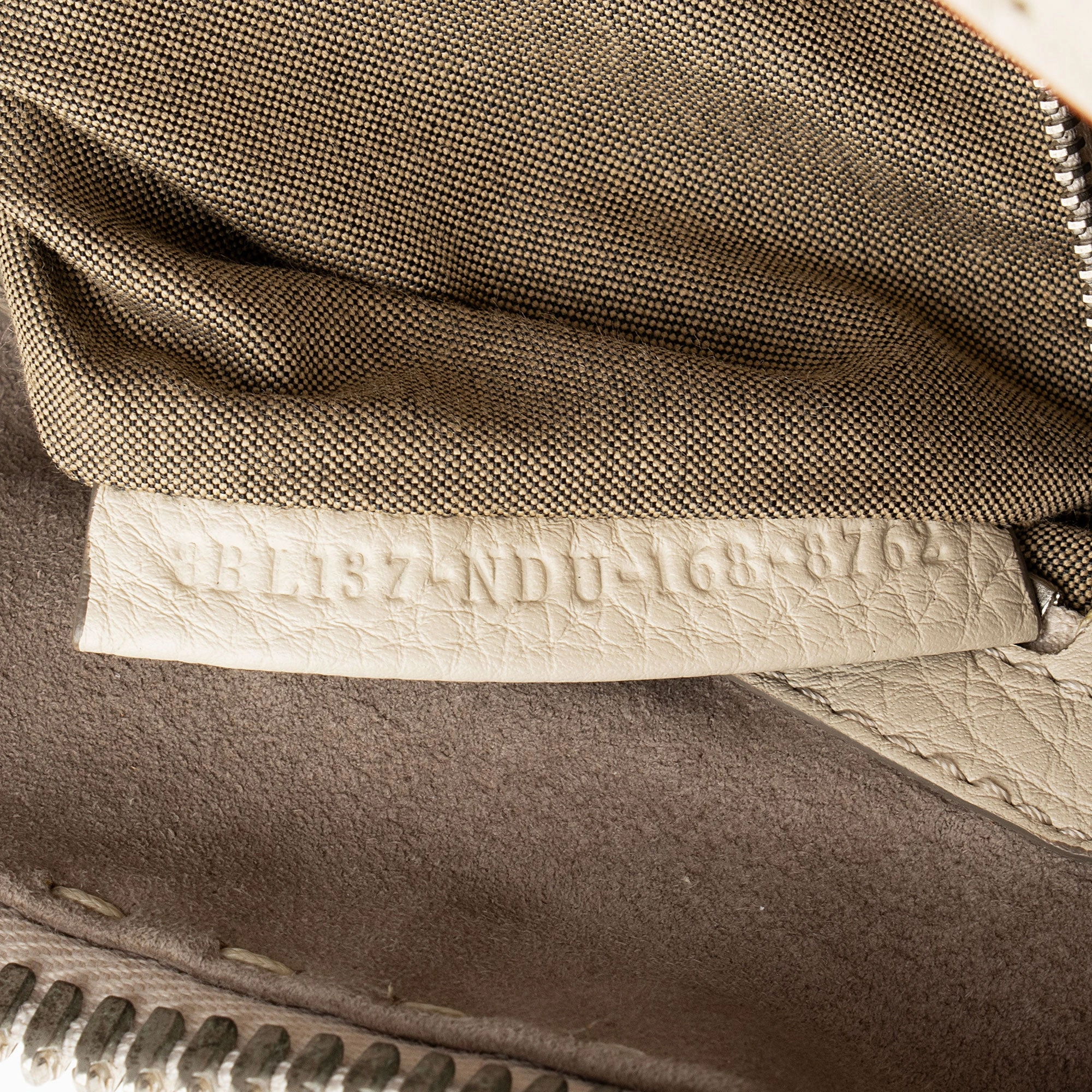 Fendi Selleria Leather Lei Boston Bag