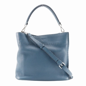 Fendi Selleria Leather Shoulder Bag (Pre-Owned)