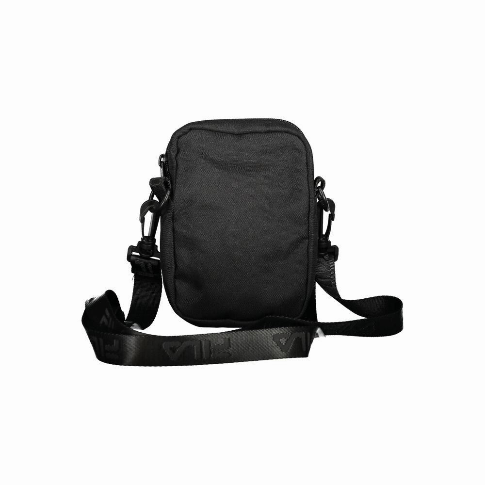 Fila Black Polyester Shoulder Men's Bag