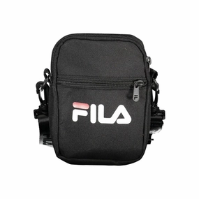 Fila Black Polyester Shoulder Men's Bag