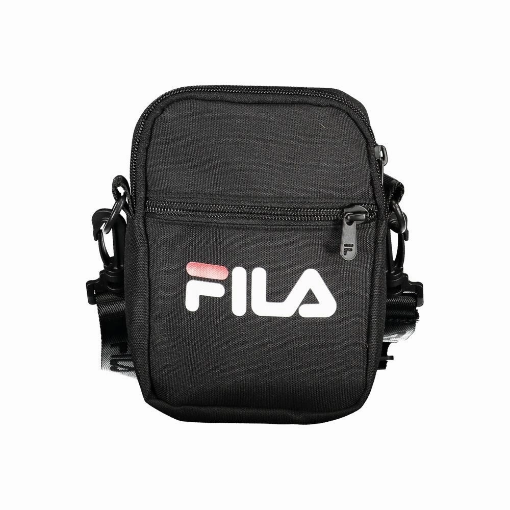 Fila Black Polyester Shoulder Men's Bag