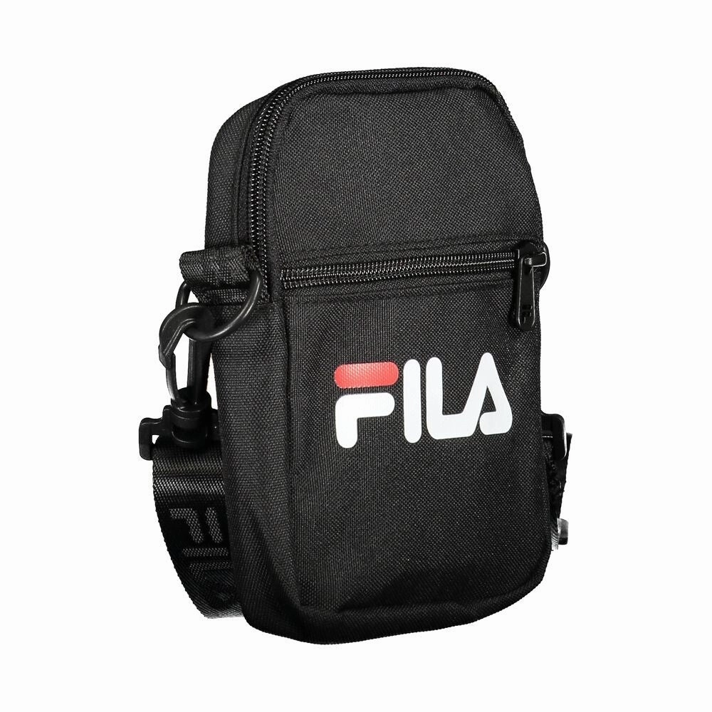 Fila Black Polyester Shoulder Men's Bag