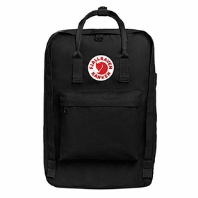 Fjallraven - Kanken Laptop 17" Backpack for Everyday, Black