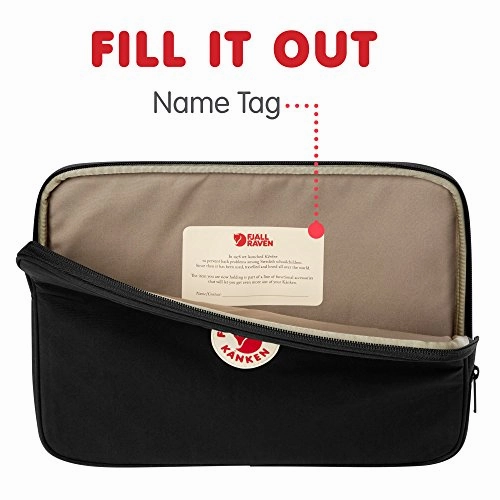 Fjallraven - Kanken Laptop Case 13" for School and Work, Black