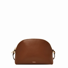 Fossil Women's Bri Leather Dome Crossbody