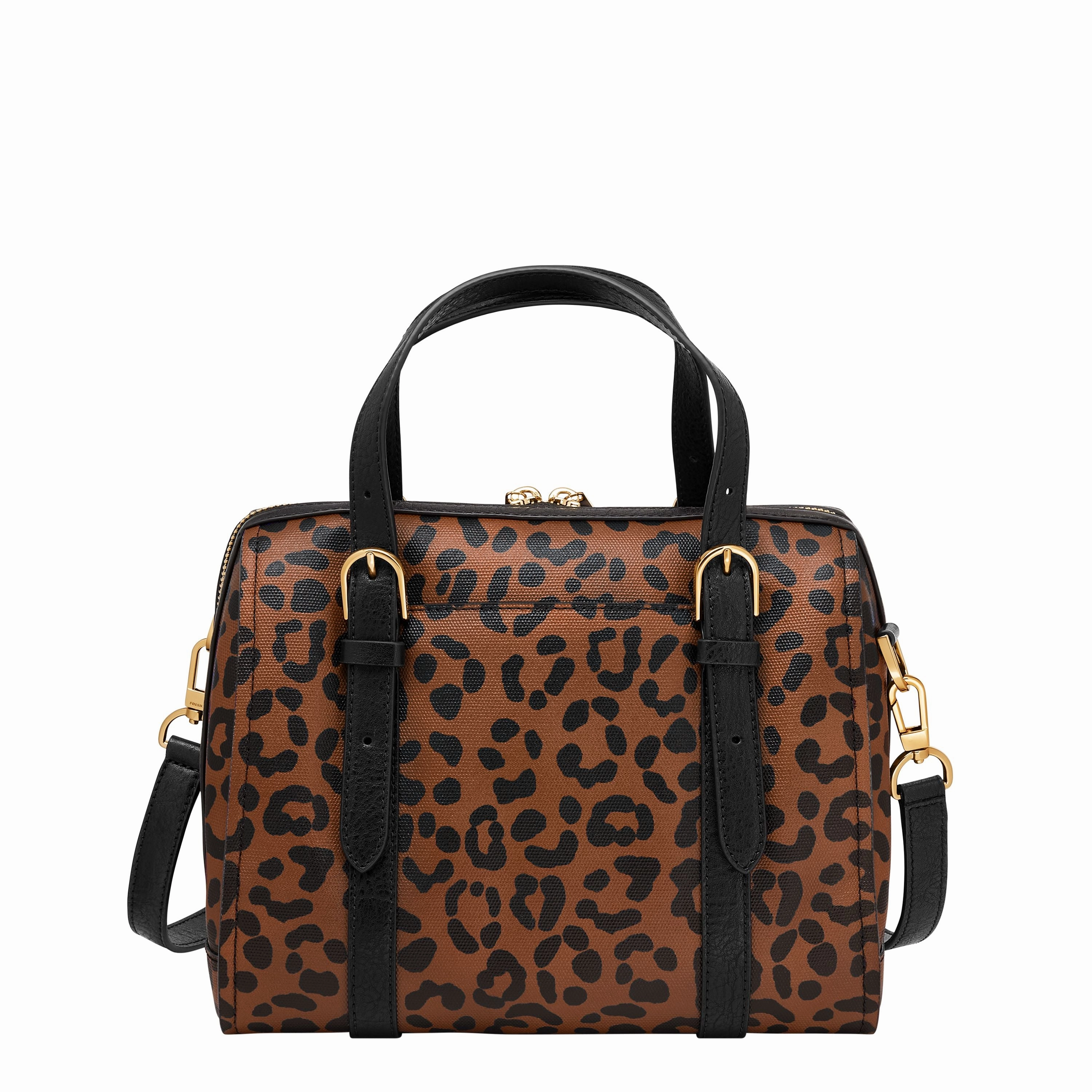 Fossil Women's Carlie Printed Satchel