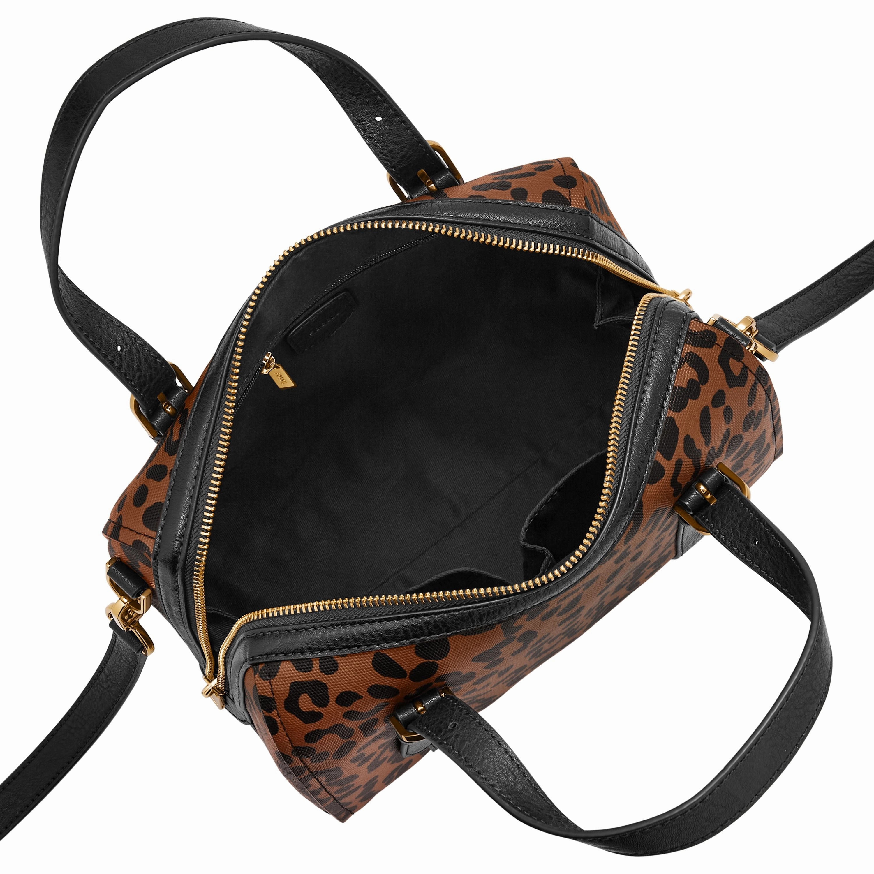 Fossil Women's Carlie Printed Satchel