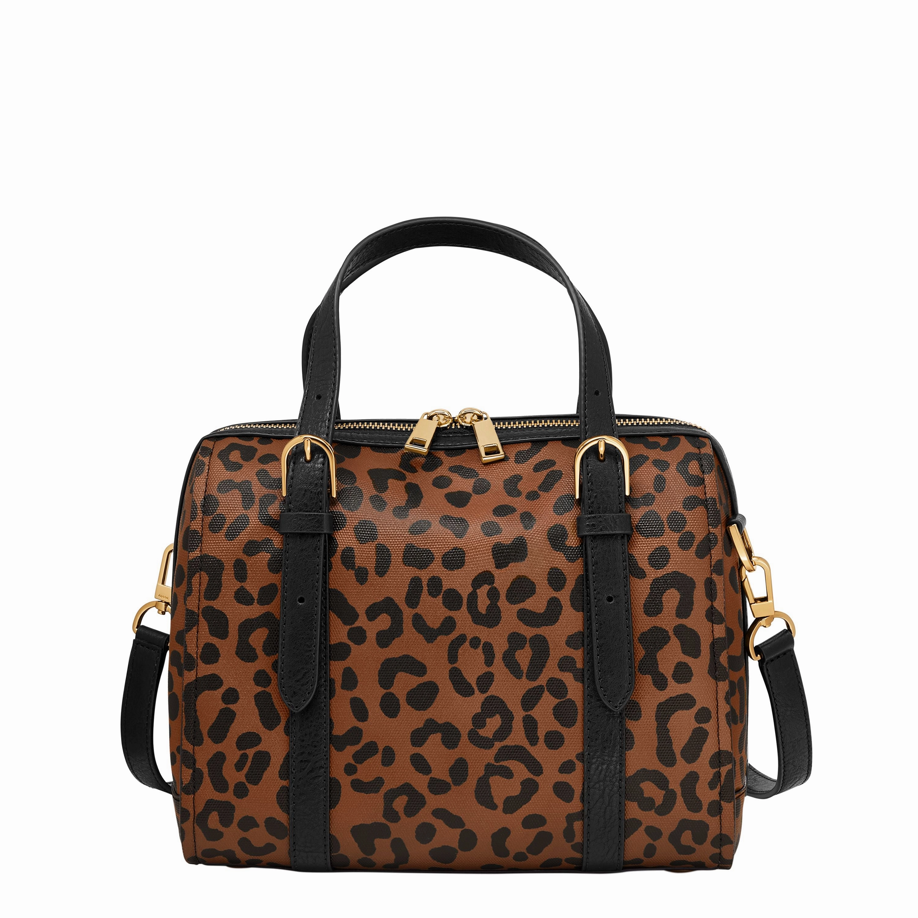 Fossil Women's Carlie Printed Satchel