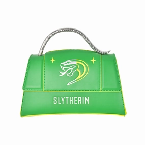 Fred Segal Harry Potter Slytherin Mascot flap Satchel