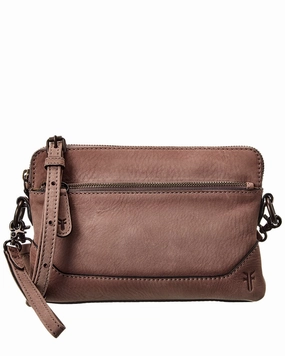 Frye Melissa Leather Crossbody Wristlet