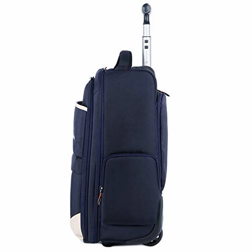 Funny & Special Large Storage Laptop Students Multifunction Waterproof Wheeled Rolling