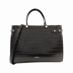 Furla Leather Handbag (Pre-Owned)
