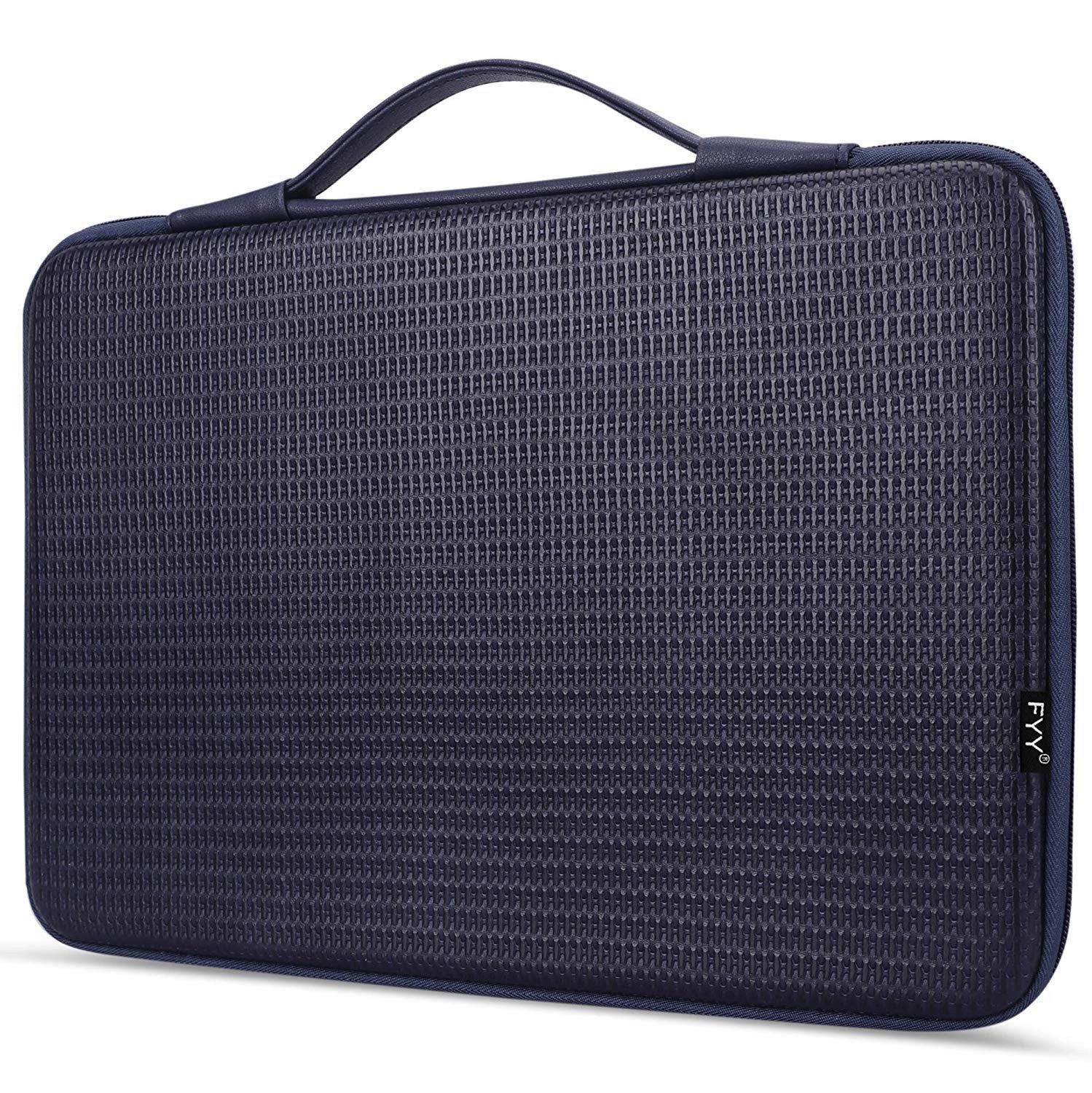 Fyy 14"-15.6" Laptop Sleeve Waterproof Briefcase Handbag Case With Inner Tuck Net Fits All