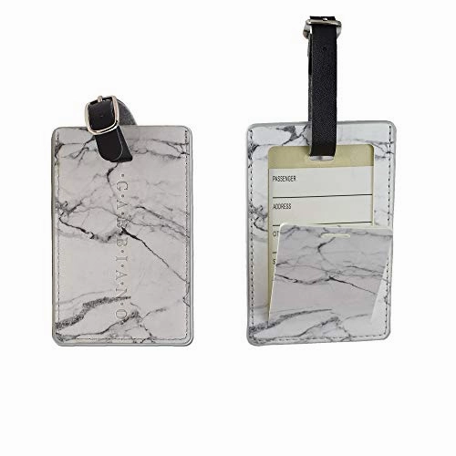 Gabbiano Embossed Marble Luggage Tag