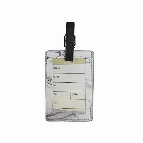 Gabbiano Embossed Marble Luggage Tag