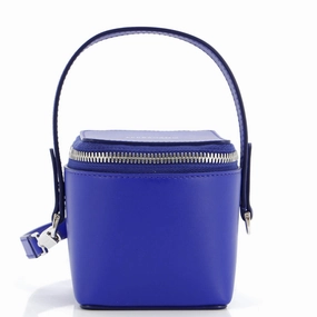 Gancicni Top Handle Vanity Case Leather Micro