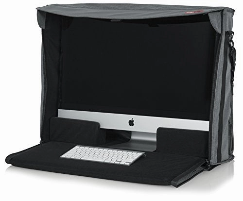 Gator Cases Creative Pro Series Nylon Carry Tote Bag for Apple 27" Computer & Cases Padded Nylon Carry Tote Bag for Transporting LCD Screens, Monitors and TVs Between 27" - 32"; (G-LCD-TOTE-MD)