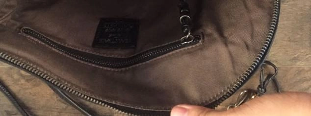 Genuine Leather Braided Mens Clutch Cool Slim Shoulder Bag Zipper Clutch Wristlet Wallet for Men