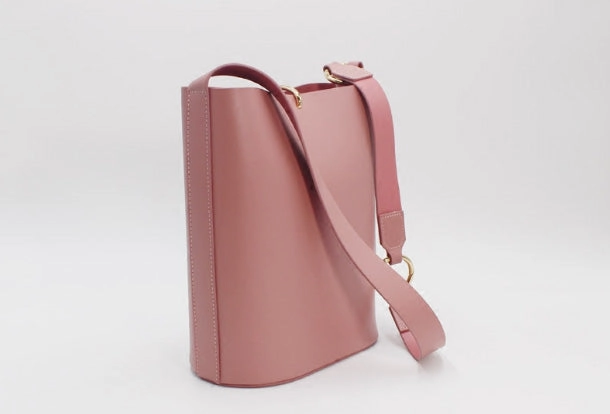 Genuine Leather Bucket Bag Purse Bag Shoulder Bag for Women Leather Crossbody Bag