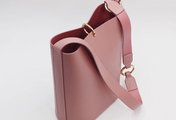 Genuine Leather Bucket Bag Purse Bag Shoulder Bag for Women Leather Crossbody Bag