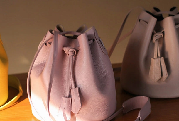 Genuine Leather Bucket Bag Purse Crossbody Bag Shoulder Bag Purse For Women