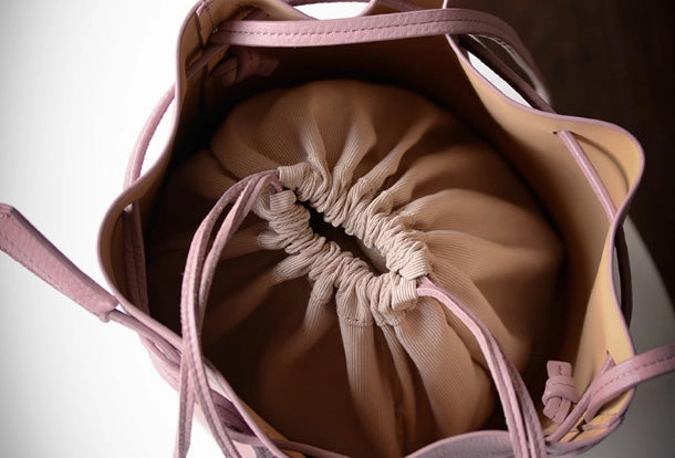 Genuine Leather Bucket Bag Purse Crossbody Bag Shoulder Bag Purse For Women