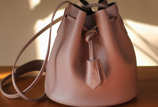 Genuine Leather Bucket Bag Purse Crossbody Bag Shoulder Bag Purse For Women