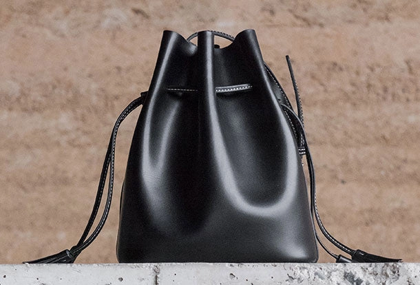 Genuine Leather bucket bag shoulder bag for women leather crossbody bag
