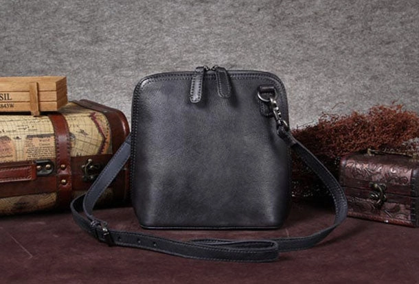 Genuine Leather Handbag Shell Style Bag Crossbody Bag Shoulder Bag Purse For Women