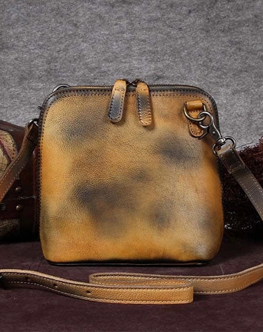 Genuine Leather Handbag Shell Style Bag Crossbody Bag Shoulder Bag Purse For Women
