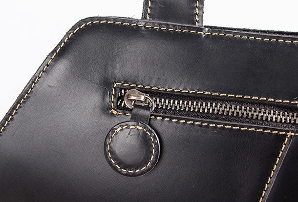 Genuine Leather Handmade Wooden Handbag Bag Shoulder Bag Purse For Women
