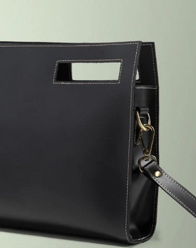 Genuine leather men clutch bag messenger large vintage shoulder bag vintage bag