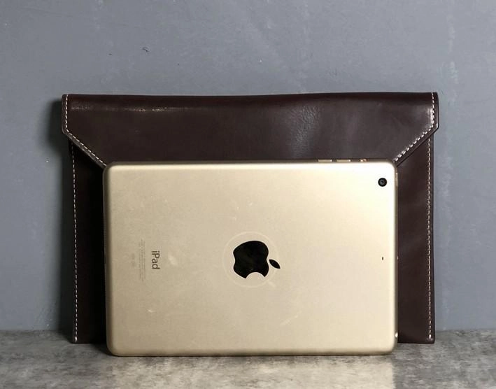 Genuine Leather Mens Clutch Cool Slim Wallet Zipper Clutch Wristlet Wallet for Men