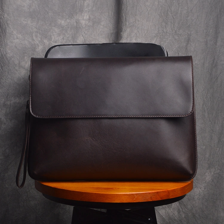 Genuine Leather messenger bag clutch leather men phone pad zip clutch vintage wallet for men
