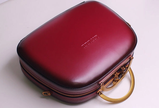 Genuine Leather Round Bag Handbag Purse Shoulder Bag for Women Leather Crossbody Bag