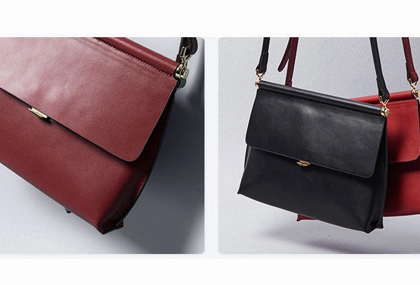 Genuine Leather Satchel bag shoulder bag for women leather crossbody bag