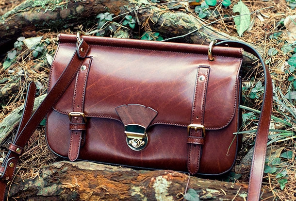 Genuine Leather Satchel bag shoulder bag for women leather crossbody bag