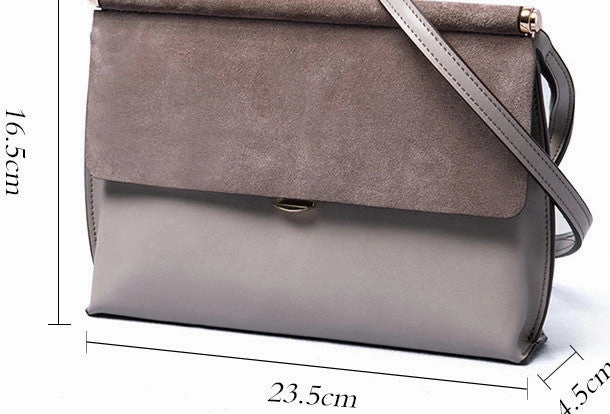 Genuine Leather Satchel bag shoulder bag for women leather crossbody bag