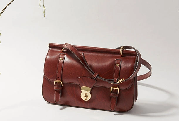 Genuine Leather Satchel bag shoulder bag for women leather crossbody bag