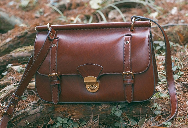 Genuine Leather Satchel bag shoulder bag for women leather crossbody bag