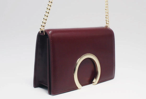 Genuine Leather shoulder bag cute red for women leather crossbody bag