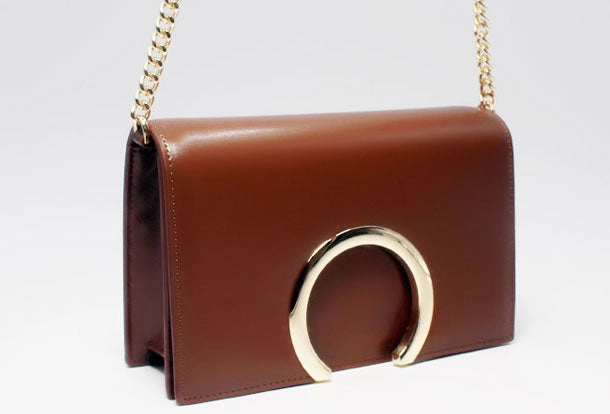 Genuine Leather shoulder bag cute red for women leather crossbody bag